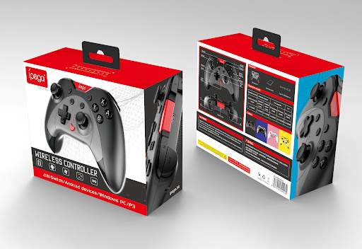 iPega Wireless Game Controller TURBO Joystick For Nintendo Switch / PS3 / PC iPega Wireless Game Controller TURBO Joystick For Nintendo Switch / PS3 / PC